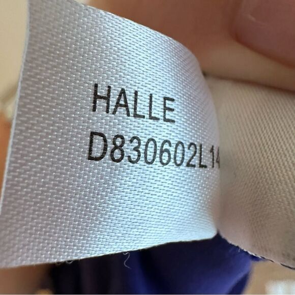 Diane Von Furstenberg Halle Deep Purple Sleeveless A-Line Sheath Dress Size 2 - Picture 11 of 11